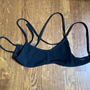 JOLYN RYAN TOP BLACK SWIMSUIT BIKINI